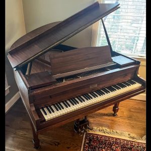 W. P. Haines & Co. 4’11” Baby Grand Piano – Mahogany