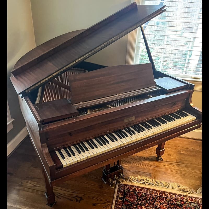 W. P. Haines & Co. 4'11" Baby Grand Piano - Mahogany