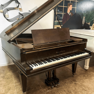 Mason & Hamlin Grand Piano – Model A (5’8″), Spice Brown