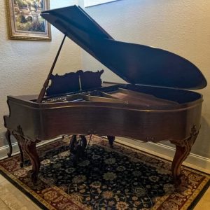 Victorian Style Sohmer Grand Piano – 5’11 Mahogany Finish