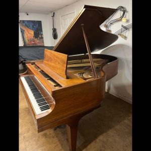 Baldwin Mahogany Grand Piano – 6’3″ – Rich American Tone