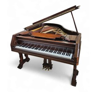 Estey Art Deco walnut 5’3 Baby Grand Piano