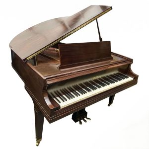 Baldwin Model M 5’2″ Baby Grand Piano – Classic Woodgrain