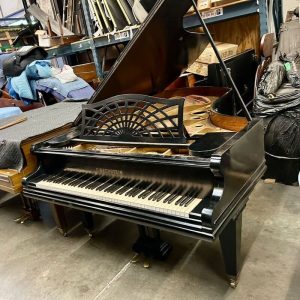 C. Bechstein 7′ Grand Piano Classic Ebony Elegance