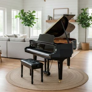 Yamaha GP1 Baby Grand Piano – 5’3 – Glossy Black