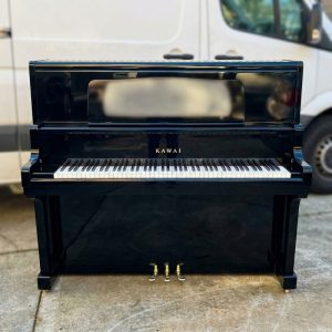 Kawai KU-5D Upright Piano – Professional 52″ – Glossy Black
