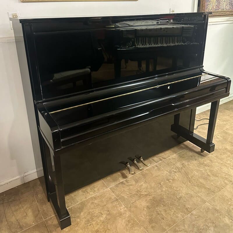 Yamaha bluetooth self-player upright piano disklavier